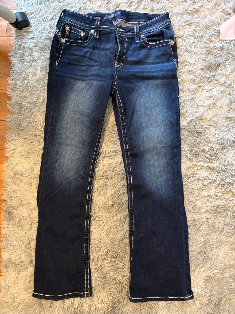 Women’s Dark Blue Bootcut Miss Me Jeans